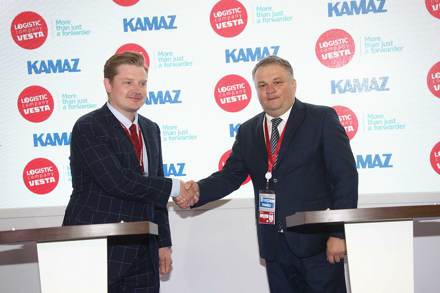 «КАМАЗ» и Logistic company VESTA подписали соглашение о сотрудничестве
