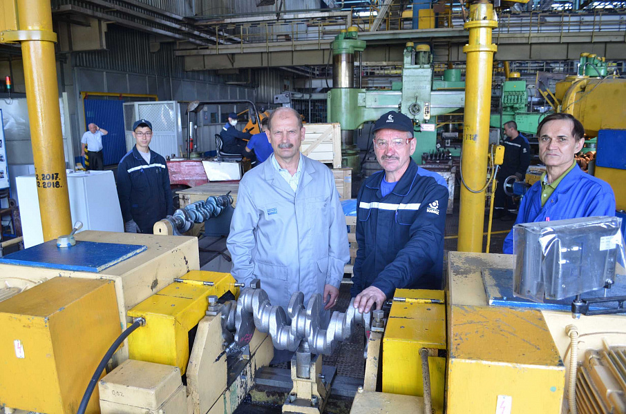 На кузнечном заводе «КАМАЗа» освоены коленвалы для ЯМЗ