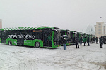 Электробусы КАМАЗ вышли на маршрут в Курске